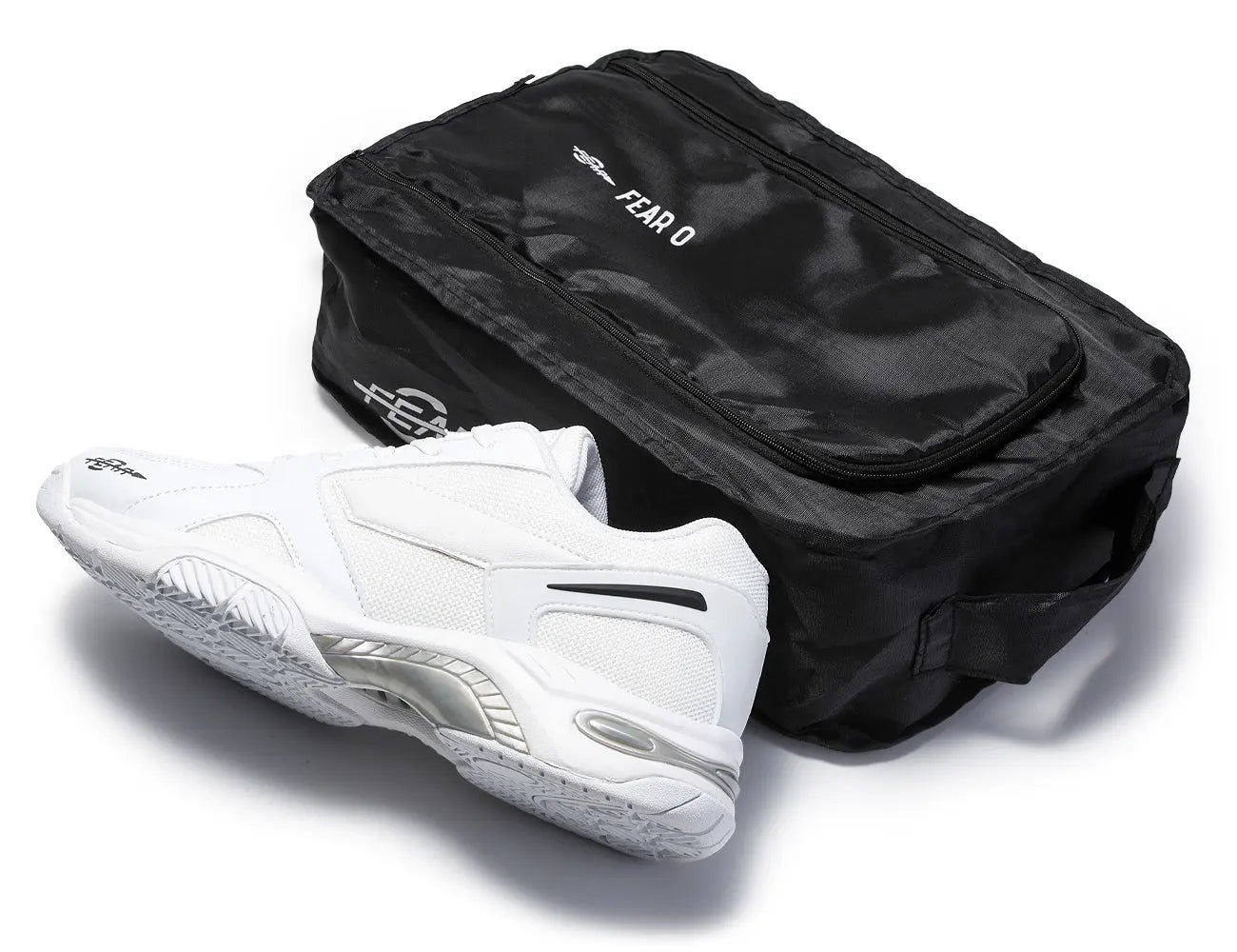 Men's High Arch Firm Support All-In-One White Walking Shoes, Comfort