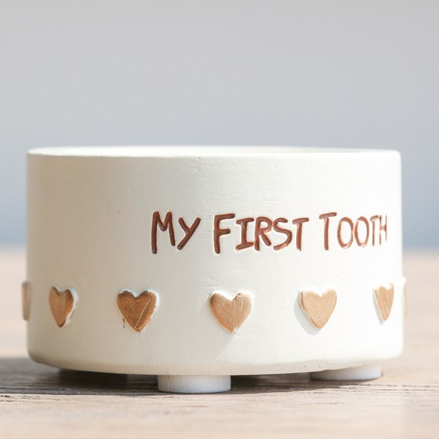 Home Baby Tooth Storage Box Bear Figure 2