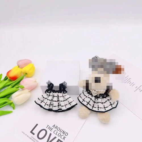 Trendy DIY Doll Clothes Nice Colorful Plaid Skirt Doll Accessories for
