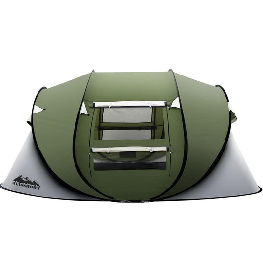 Weisshorn Instant Up Camping Tent 4-5 Person Pop up Tents Family