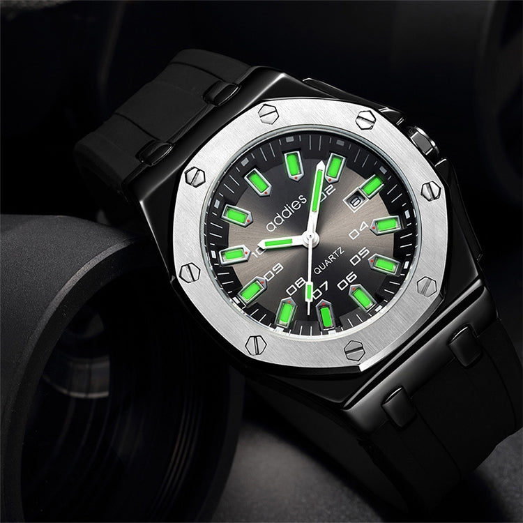 addies MY-052 Business Multifunctional Luminous Watch Silicone