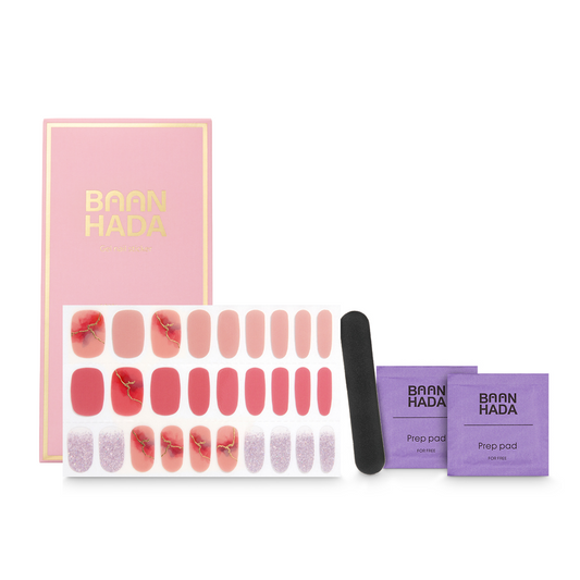 Korean Gel Nail Strips Nail decals All-In-One Kits