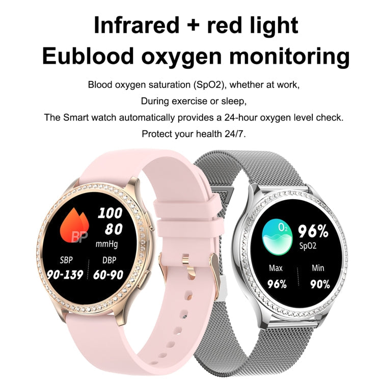 AK53 IP67 BT5.2 1.32inch Smart Watch Support Voice Call / Health
