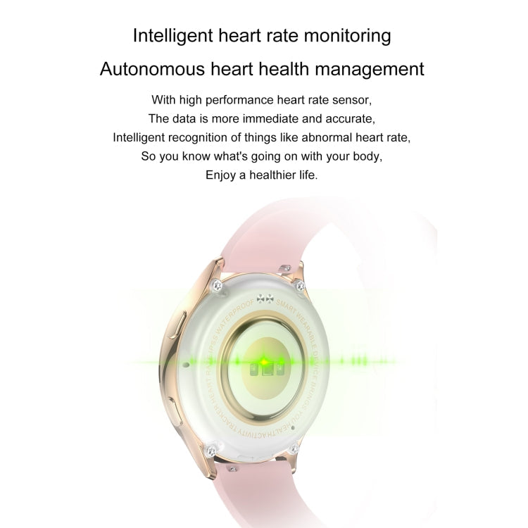 AK53 IP67 BT5.2 1.32inch Smart Watch Support Voice Call / Health