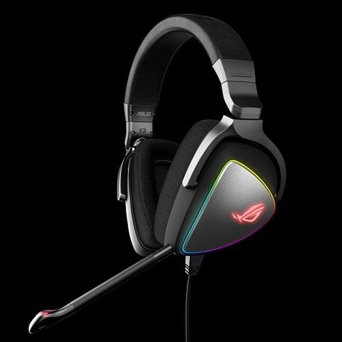 ASUS ROG DELTA Headset, Hi-Res ESS Quad-DAC, RGB, USB C ROG DELTA