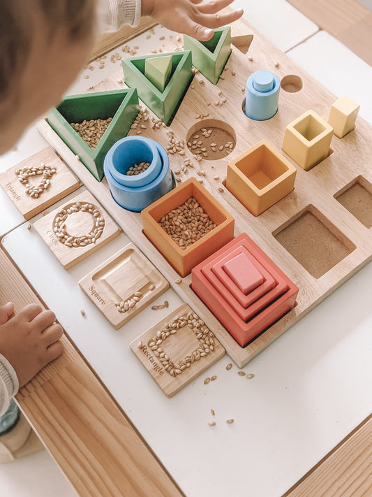 3D sorting and nesting board