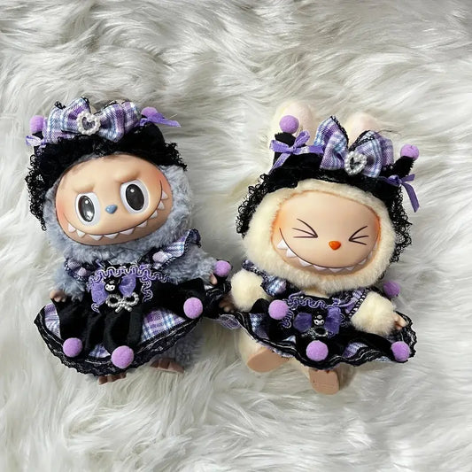 Cospaly Kuromi Doll Clothing Accessory Set LABUBU Doll Clothes