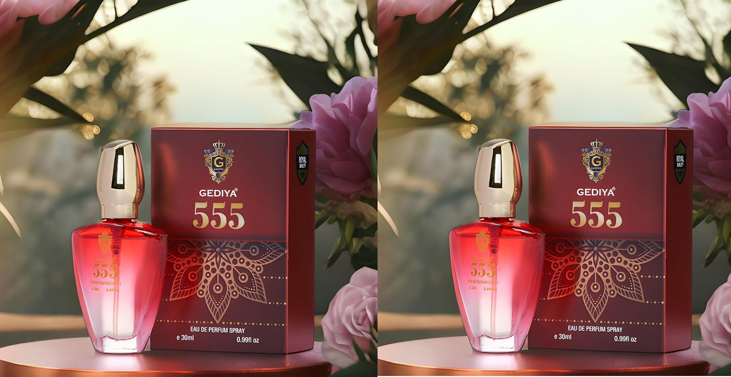 555 30ML Long Lasting Unisex Perfumes for Men & Women Fragrances Pack