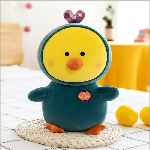 New Creative Plush Toys Kawaii Duck Dinosaur Rabbit Dolls for Kids